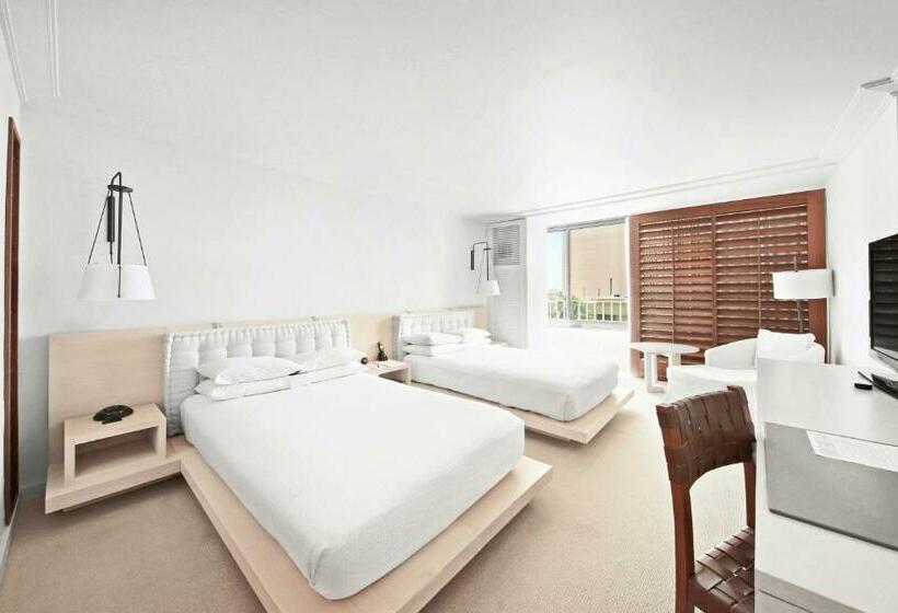 اتاق استاندارد با 2 تخت دوبل, Hilton Vacation Club The Modern Honolulu
