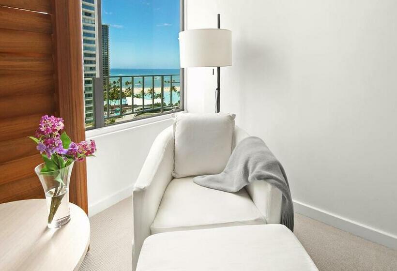 اتاق استاندارد با 2 تخت دوبل, Hilton Vacation Club The Modern Honolulu