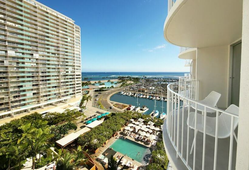 استودیوی استاندارد با تخت دوبل, Hilton Vacation Club The Modern Honolulu