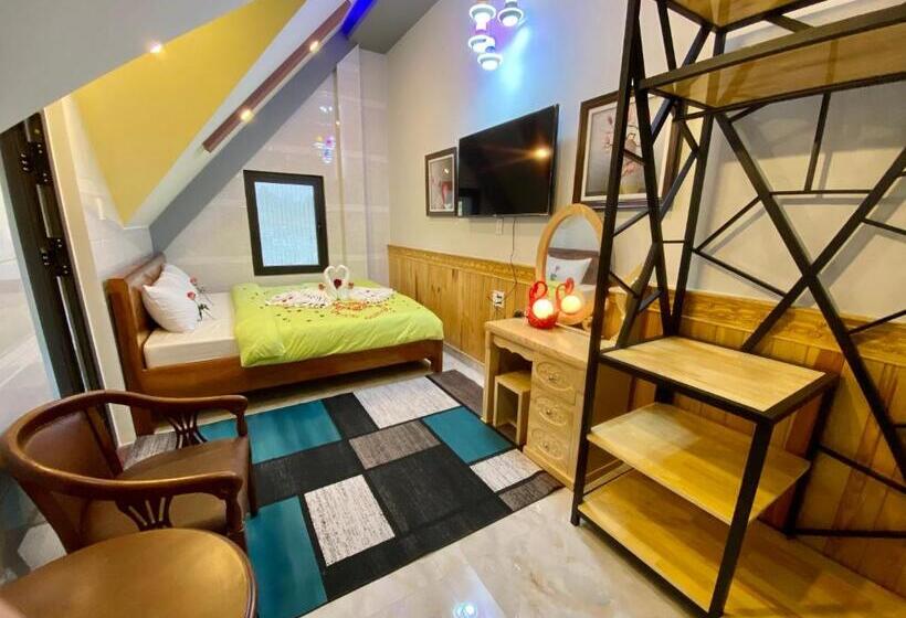 Deluxe Kamer, Csltdl & Coffee Sân Vườn Vương Bảo Long đà Lạt