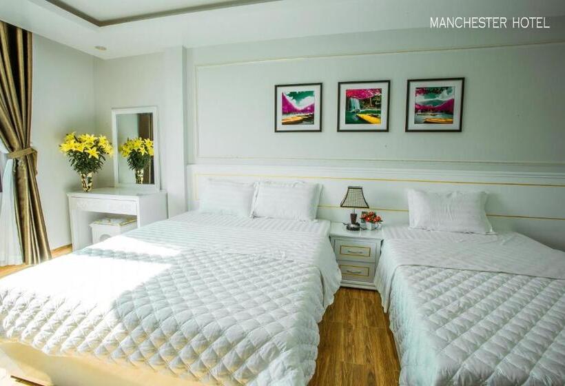 اتاق سه نفره دلوکس با چشم‌انداز دریا, Manchester Hotel Ha Long