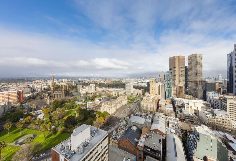 침실 2개 아파트, Oaks Melbourne On Lonsdale Suites