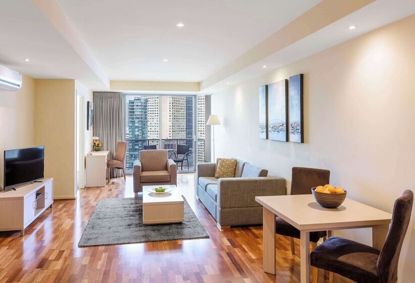 침실 2개 아파트, Oaks Melbourne On Lonsdale Suites