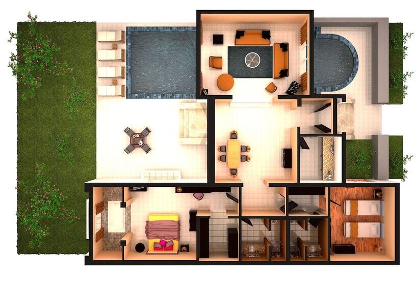 Вилла 1 Спальня, Spice Hotel & Spa