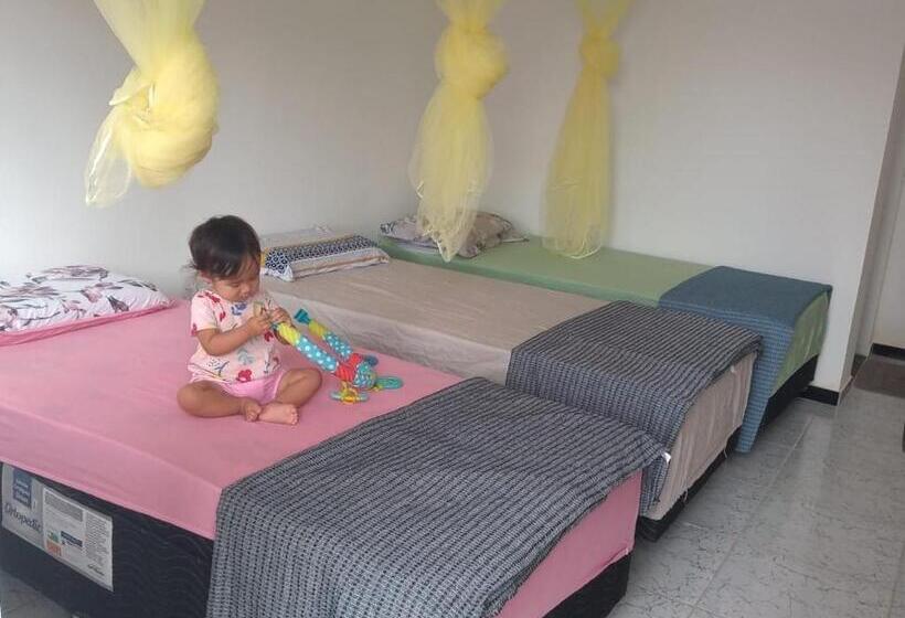 اتاق استاندارد سه تخته با بالکن, Pousada Obedemar   Taipu De Fora, Barra Grande, Ba