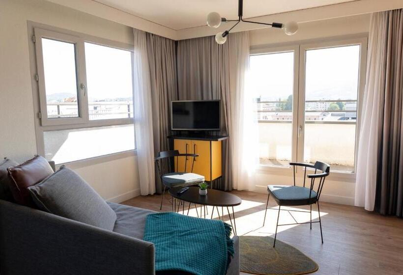 스탠다드 발코니 스튜디오, Aparthotel Adagio Annecy Centre