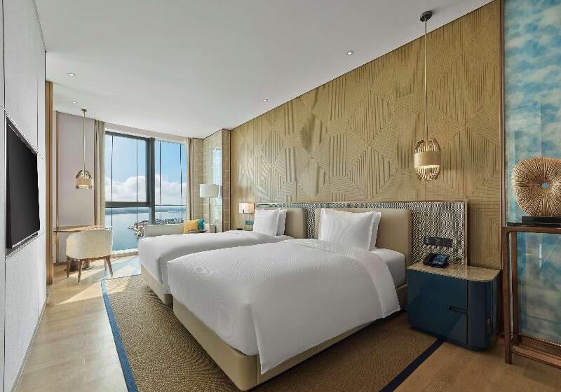 Habitación Premium Vista al Mar., Hilton Hainan Ocean Flower Island