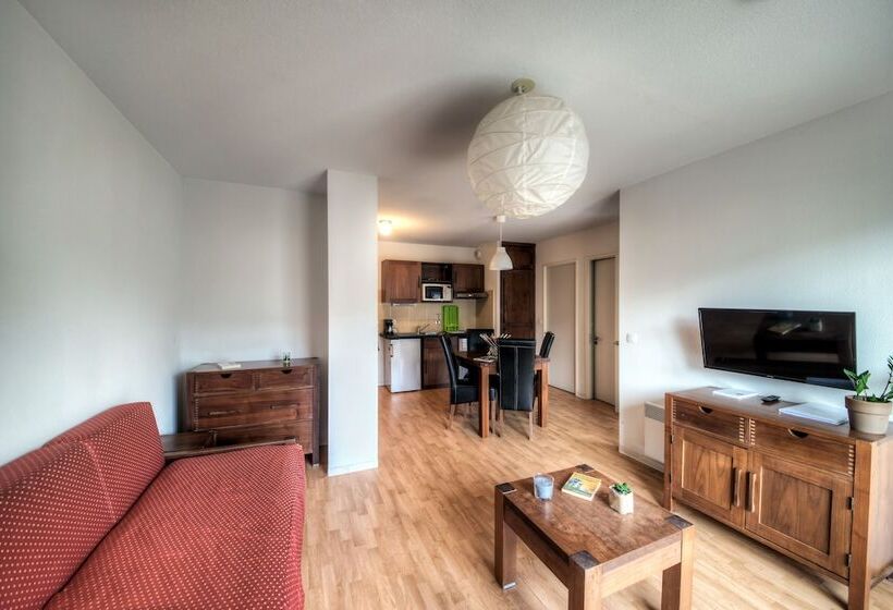 Апартаменты 1 Спальня, Zenitude Hôtel Résidences L Acacia Lourdes
