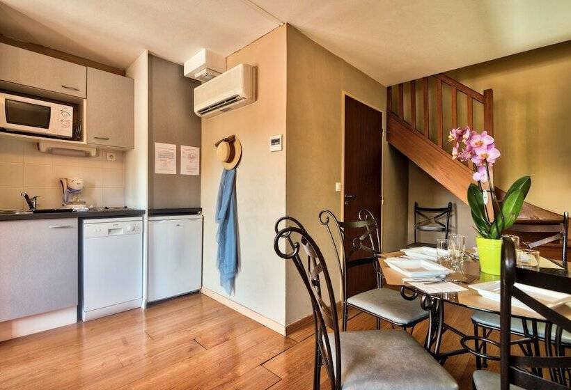 Апартаменты Дюплекс 1 Спальня, Zenitude Hôtel Résidences Les Jardins De Lourdes
