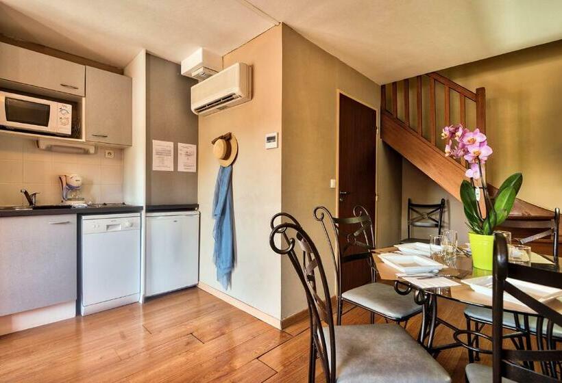 Апартаменты Дюплекс 1 Спальня, Zenitude Hôtel Résidences Les Jardins De Lourdes
