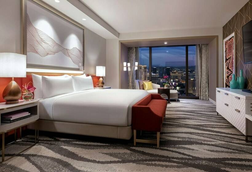 침실 2개 스위트, Conrad Las Vegas At Resorts World
