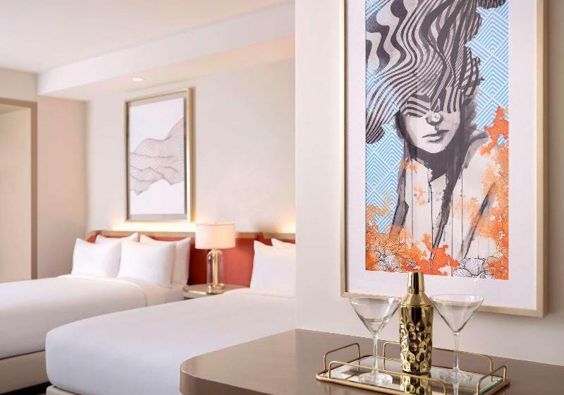 חדר סטנדרט מותאם לאדם עם מוגבלויות, Conrad Las Vegas At Resorts World