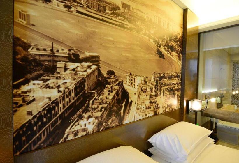 اتاق دلوکس با تخت کینگ و چشم‌انداز, Harbour Grand Hong Kong