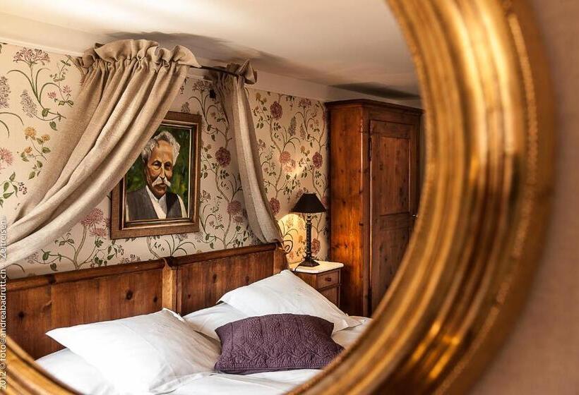 带山景的复式房间, Hôtel Bella Tola & Spa