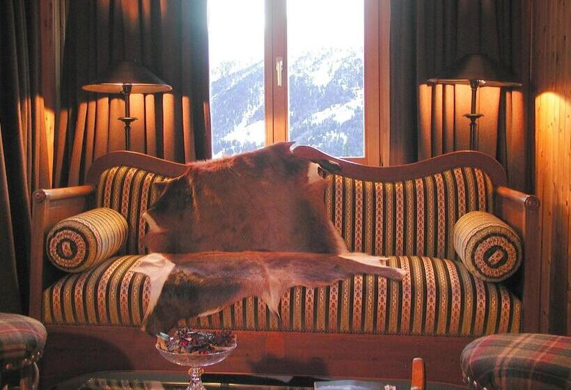 带1个卧室带观景的公寓, Hôtel Bella Tola & Spa