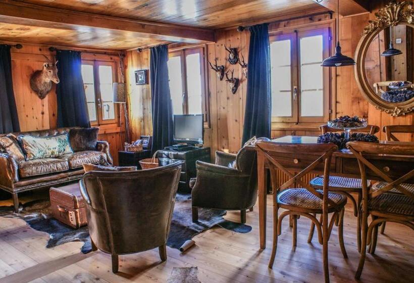 带1个卧室的经济型公寓, Hôtel Bella Tola & Spa