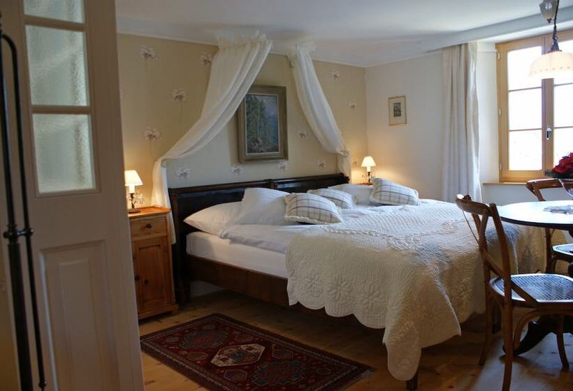 带山景的复式房间, Hôtel Bella Tola & Spa