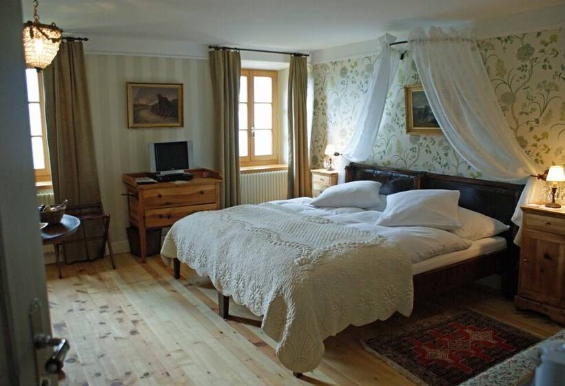 Номер Deluxe Вид на Горы, Hôtel Bella Tola & Spa