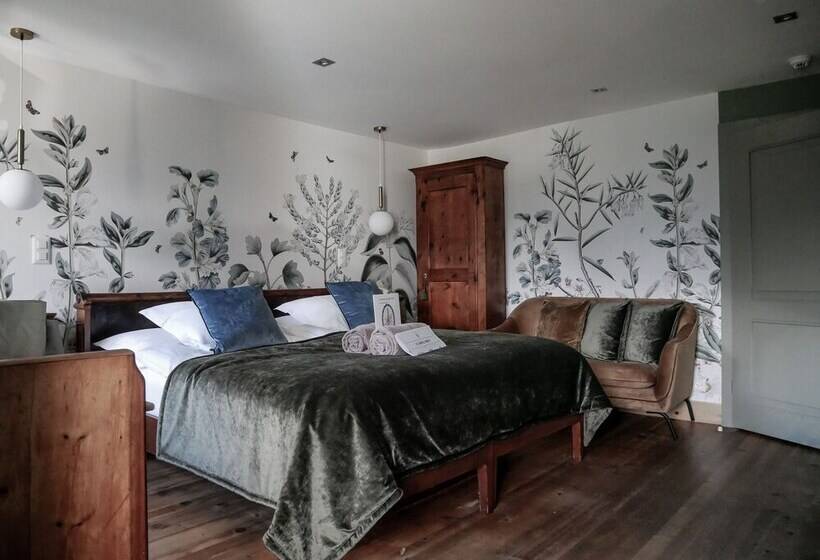 带山景的复式房间, Hôtel Bella Tola & Spa