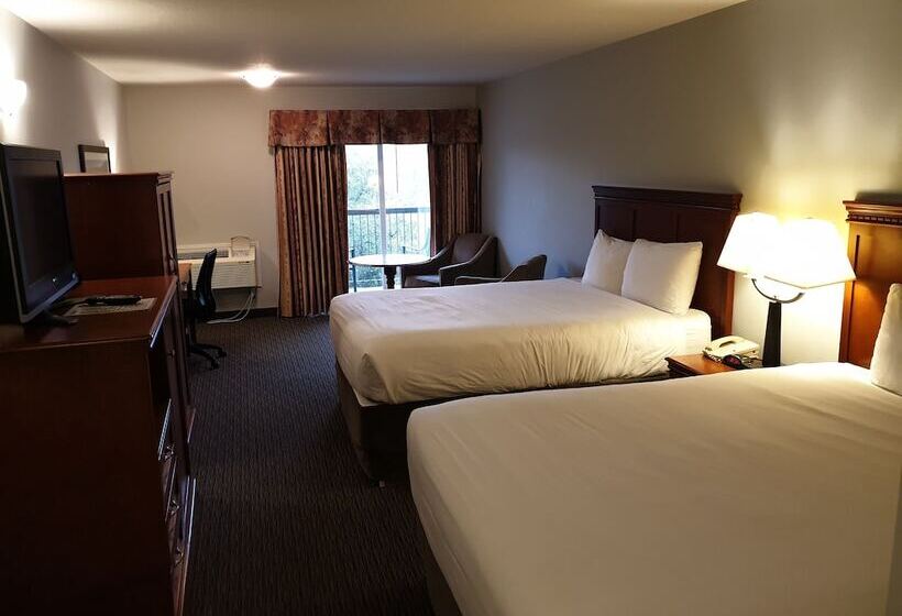 ２ダブルベッドのスタンダードルーム, Riverland Inn & Suites