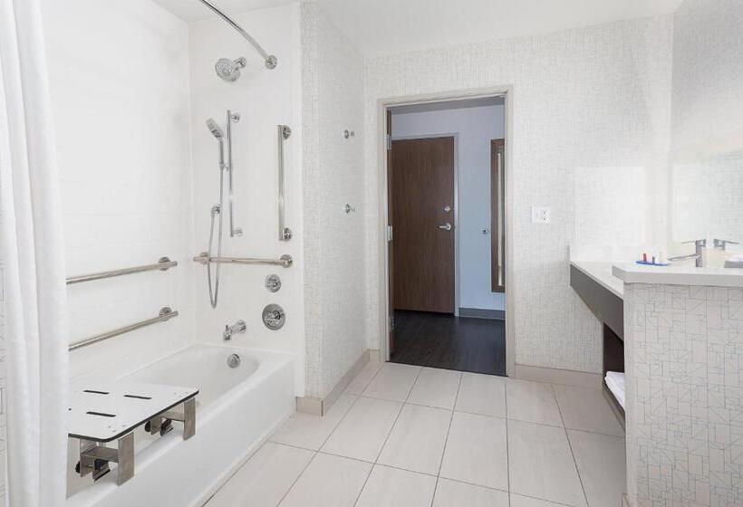 Quarto Estandar Cama King para Deficientes Físicos, Holiday Inn Express & Suites   Firestone   Longmont , An Ihg