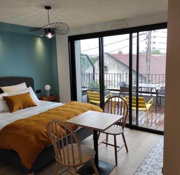 استودیو استاندارد با تراس, Appart Hôtel & Spa La Villa Du Port
