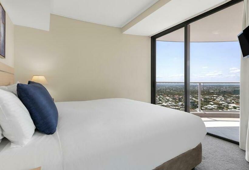 침실 1개 아파트, Oaks Brisbane Aurora Suites