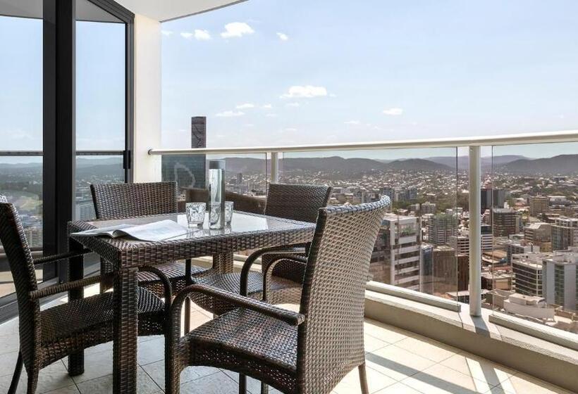 침실 1개 아파트, Oaks Brisbane Aurora Suites