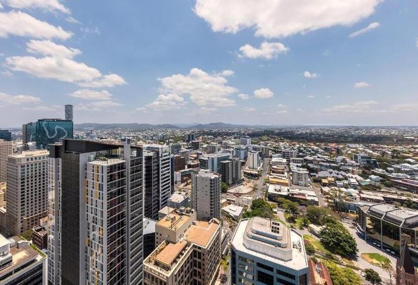 침실 2개 아파트, Oaks Brisbane Aurora Suites