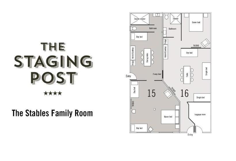 디럭스 패밀리 룸, The Staging Post