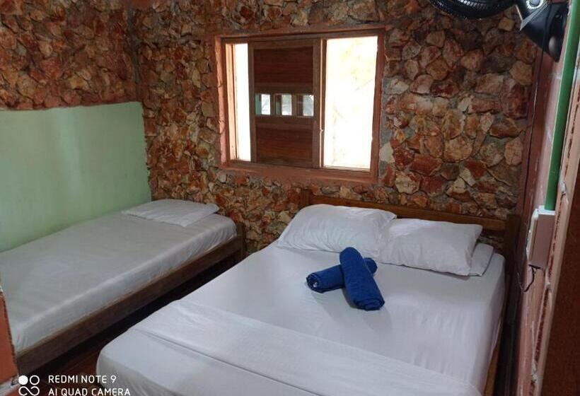 اتاق استاندارد سه نفره, Hostal Belleza Tropical