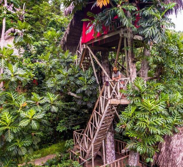 اتاق استاندارد با چشم‌انداز باغ, Dominican Tree House Village