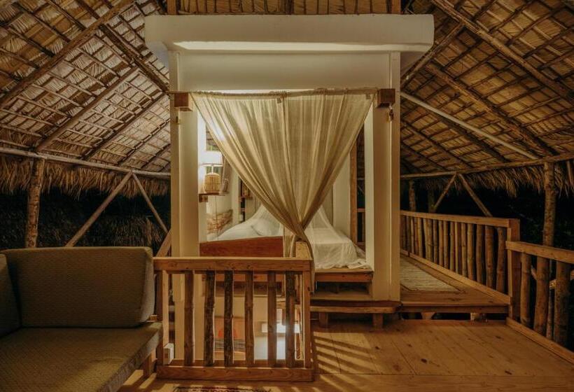 اتاق خانوادگی با چشم‌انداز باغ, El Valle Lodge