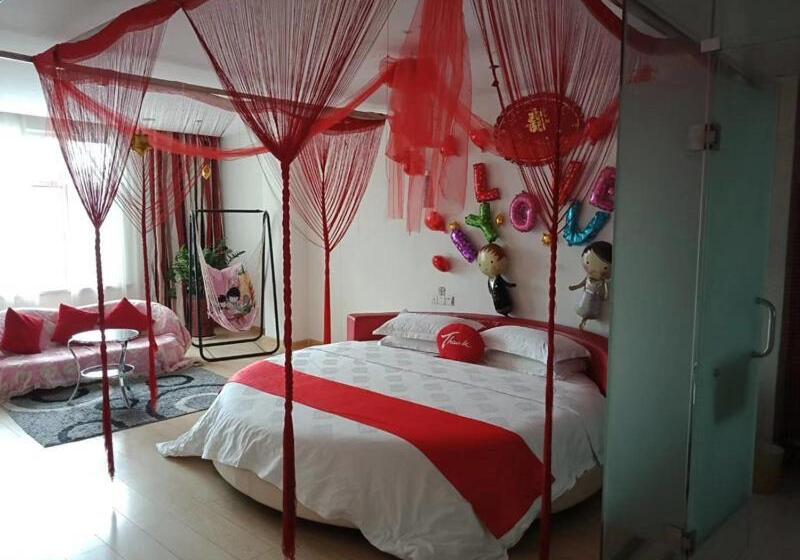 Romantic Room, Thank Inn Chain Hotel Dong Town Dahuaishu