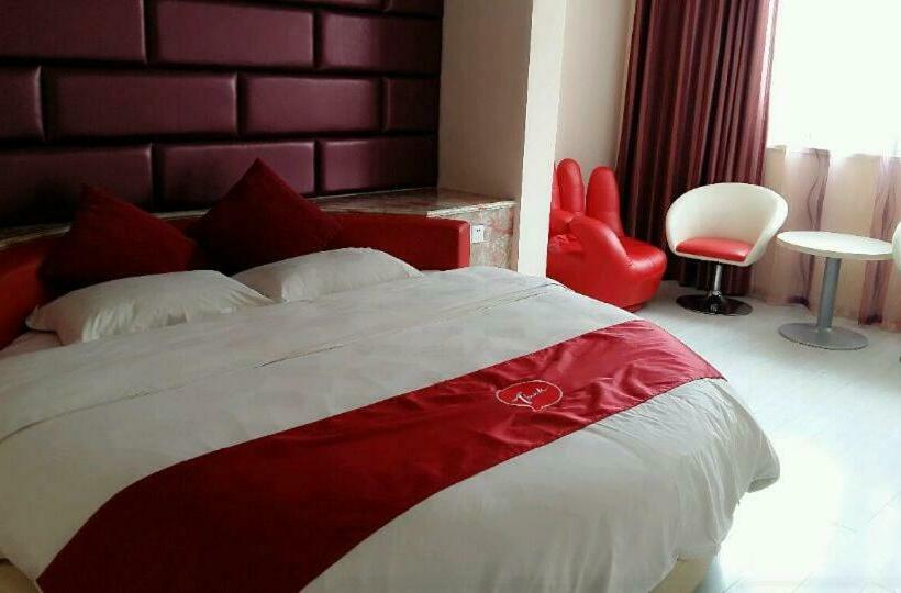 اتاق استاندارد, Thank Inn Chain Hotel Jiangsu Huaian Lianshui Gaogou Town No.1 Street