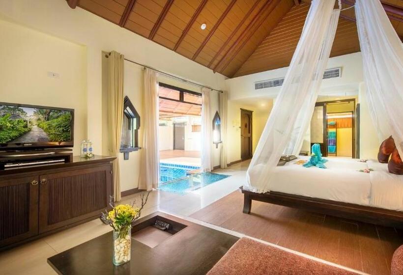 빌라 1 베드룸 - 수영장, Chada Lanta Beach Resort   Sha Extra Plus