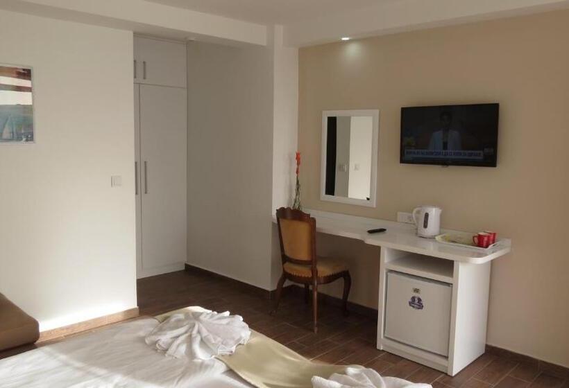 اتاق استاندارد با چشم‌انداز استخر, Villa Angelos