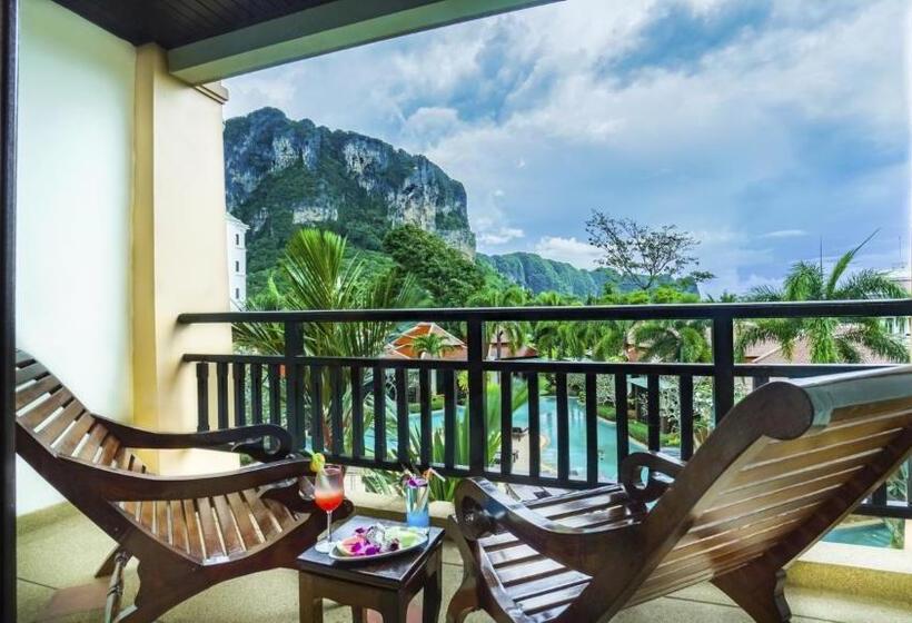 اتاق لوکس با چشم‌انداز استخر, Aonang Orchid Resort   Sha Extra Plus