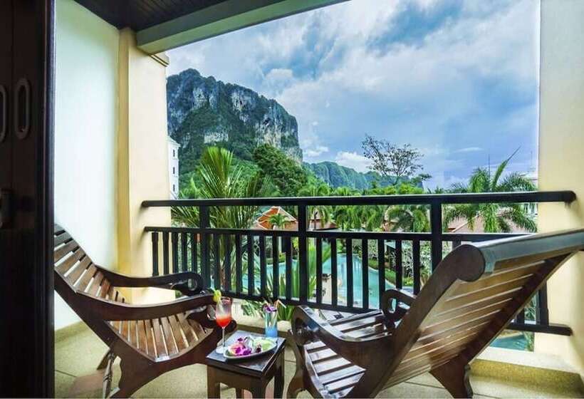اتاق لوکس با چشم‌انداز استخر, Aonang Orchid Resort   Sha Extra Plus