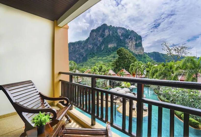 اتاق لوکس با چشم‌انداز استخر, Aonang Orchid Resort   Sha Extra Plus