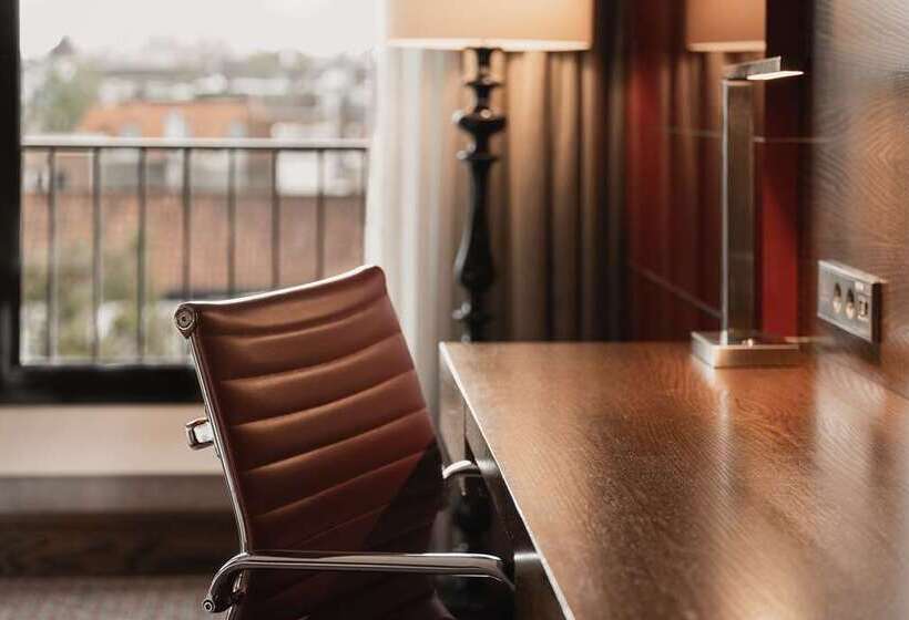 带大床的豪华间, Hilton The Hague