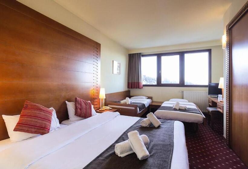 Четырехместный Номер Стандарт, Hôtel La Plagne Le Terra Nova