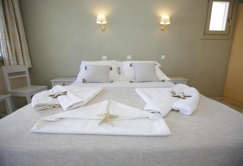 غرفة قياسية إطلالة جانبية علي البحر, Alexandra S Rooms