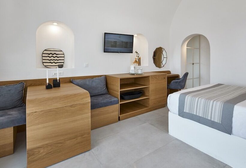 اتاق استاندارد با چشم‌انداز, Santorini Princess Spa
