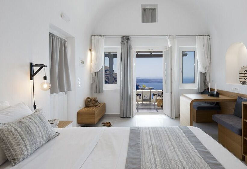 اتاق استاندارد با چشم‌انداز, Santorini Princess Spa