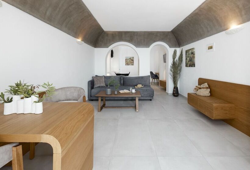 اتاق استاندارد سه تخته با چشم‌انداز, Santorini Princess Spa