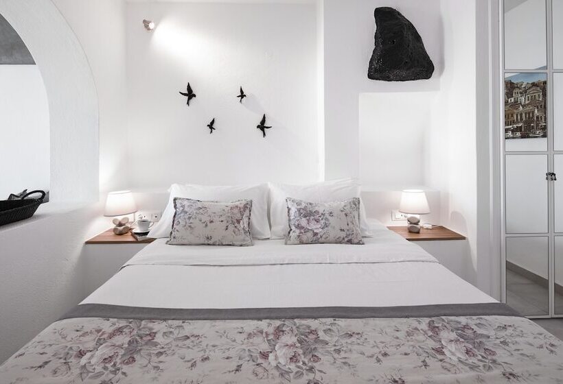 اتاق استاندارد سه تخته با چشم‌انداز, Santorini Princess Spa