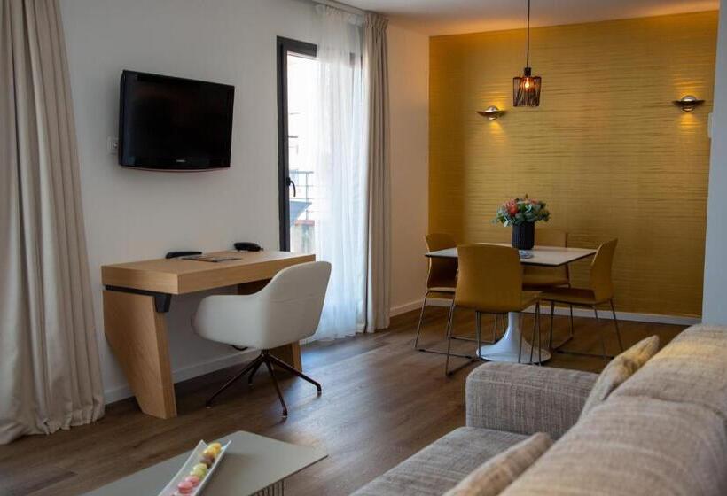 Апартаменты Дюплекс 1 Спальня, Appart Hôtel Clément Ader