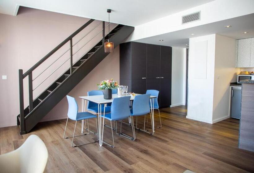 Апартаменты Дюплекс 2 Спальни, Appart Hôtel Clément Ader