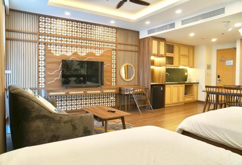 آپارتمان 1 خوابه با چشم‌انداز دریا, Flc Sea Tower Condotel